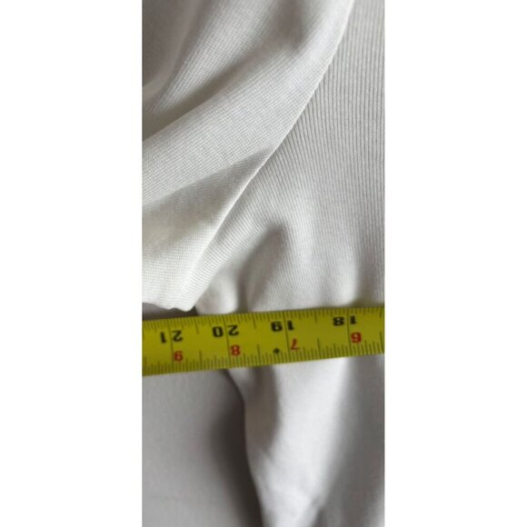 Rafaella Womens Snow White Sparkle Sweater Embellished Knit Top Pullover Sz XL - Picture 6 of 11